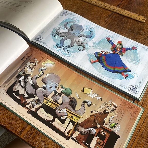 Brian Kesinger Walking Your Octopus & Traveling 🧳🐙Disney Animator Design Books - Picture 4 of 13